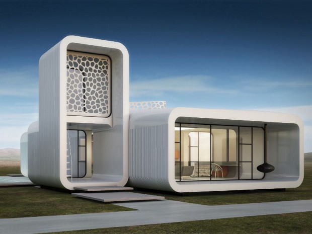 bureaux imprimés en 3D à Dubaï © Museum of the futur